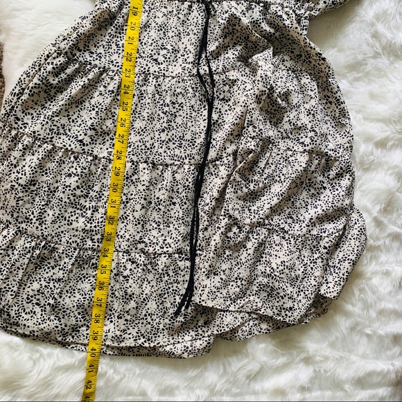 NWT Loft Tiered Print Dress Small - Picture 6 of 8